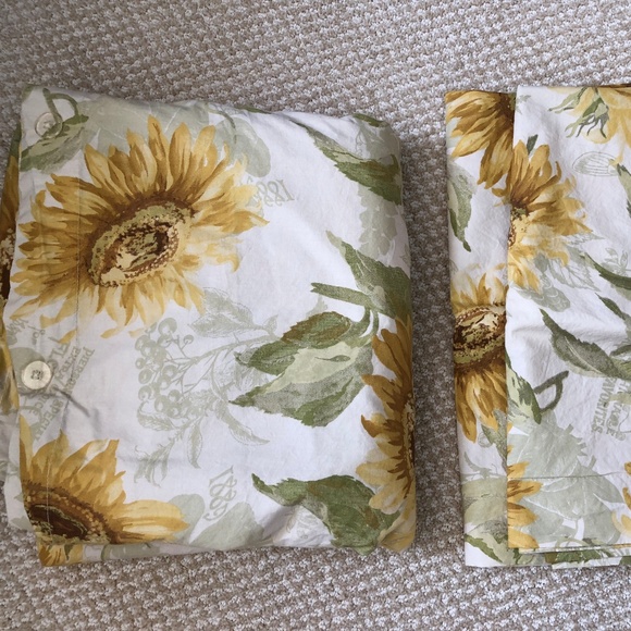 Pottery Barn Bedding Queenfull Duvet Cover Shams Poshmark